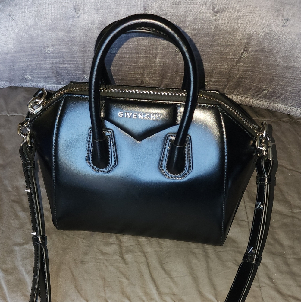 Givenchy Mini Antigona Box Leather Satchel - Picture 4 of 8